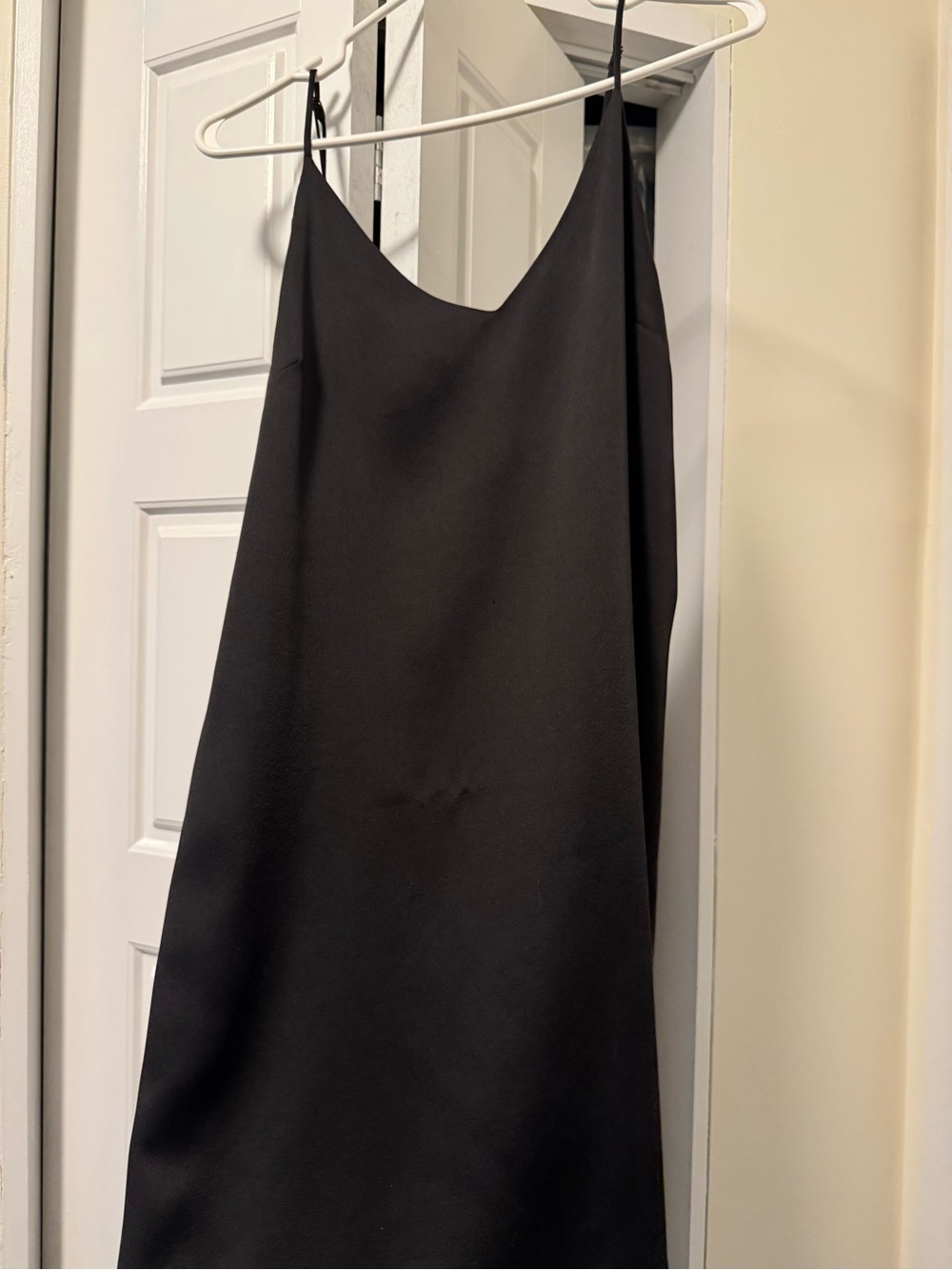 Dynamite Black Slip Mini Dress